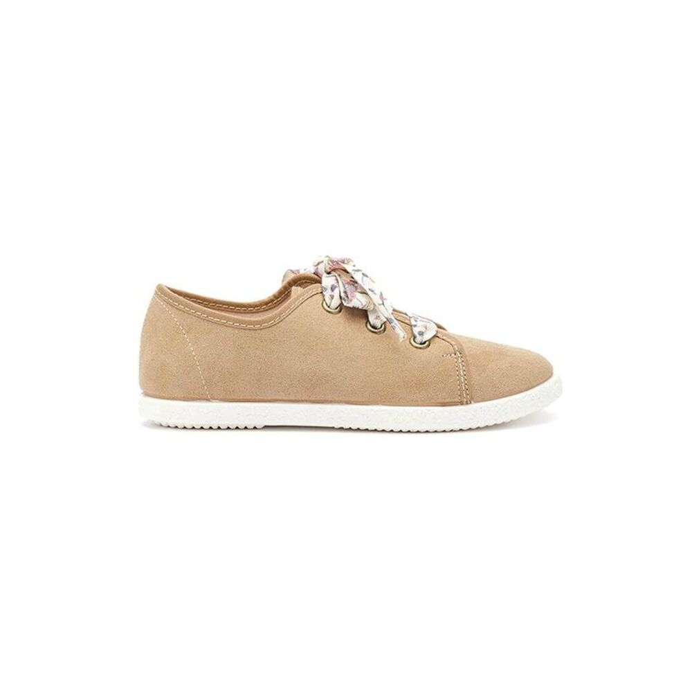 Childrenchic Laced Suede Sneaker, Brown